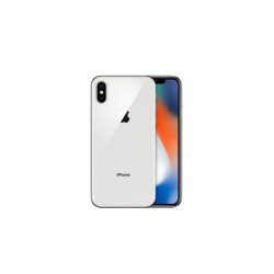 Apple iPhone X - Silver - 4G LTE  LTE Advanced - 256 GB - GSM - smartphone - Silver Grade Refurbished