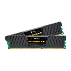 Corsair Memory Vengeance Low Profile Jet Black 16GB DDR3 1600 MHz CAS