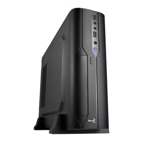 Aerocool CS-101 Slim Black Micro ATX PC Case