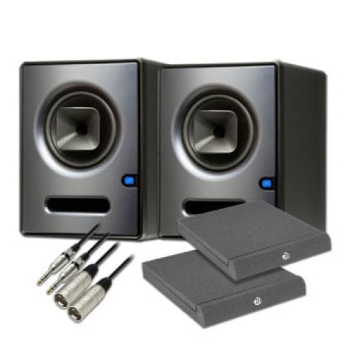 PreSonus - 'Sceptre S8'  Speakers (Pair) + Adam Hall Iso Pads + Leads