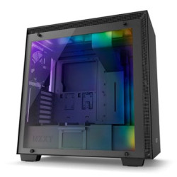 NZXT Black H700i Smart Tempered Glass Window Tower PC Gaming Case