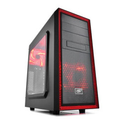 DEEPCOOL Tesseract SW-RD Mid Tower Windowed PC Case