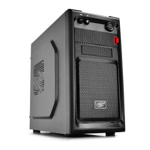 DEEPCOOL Smarter Mini Tower Computer Chassis, Black, MicroATX/Mini-ITX