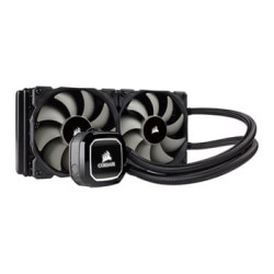 Corsair Hydro H100x 240mm White LED AIO Intel/AMD CPU Water Cooler