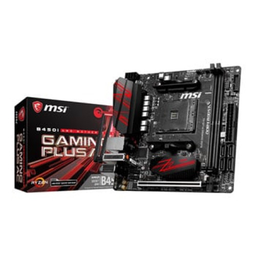 MSI AMD Ryzen B450I GAMING PLUS AC WiFi AM4 Mini ITX Motherboard