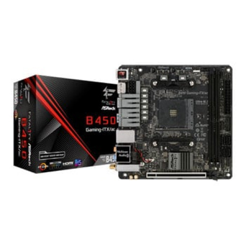 ASRock AMD B450 ITX ac Ryzen Mini ITX Motherboard