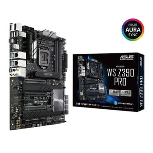 ASUS WS Intel Z390 PRO 9th Gen ATX Workstation Motherboard