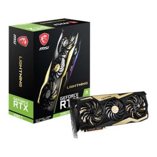 MSI NVIDIA GeForce RTX 2080 Ti 11GB LIGHTNING Z Turing Graphics Card