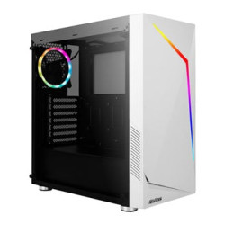 Antec NX300 White Tempered Glass ARGB Mid Tower PC Gaming Case