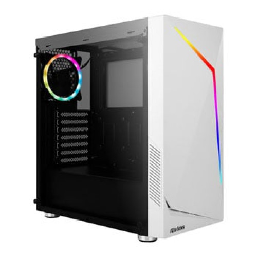 Antec NX300 White Tempered Glass ARGB Mid Tower PC Gaming Case