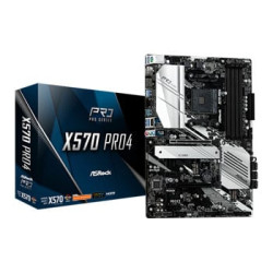 ASRock AMD Ryzen X570 Pro4 AM4 PCIe 4.0 ATX Motherboard