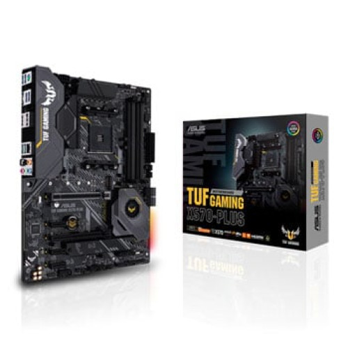 ASUS AMD Ryzen TUF GAMING X570-PLUS AM4 PCIe 4.0 ATX Motherboard