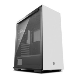 DEEPCOOL MACUBE 310 White Mid Tower Tempered Glass PC Gaming Case