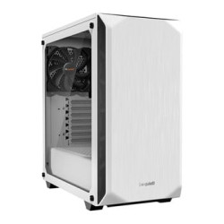 be quiet! Pure Base 500 White Tempered Glass Mid Tower PC Gaming Case