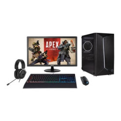 Scan Gaming PC Complete Bundle with GTX 1660 SUPER, 24" Monitor, Corsa