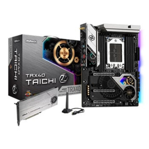 ASRock AMD Threadripper TRX40 Taichi PCIe 4.0 ATX Motherboard