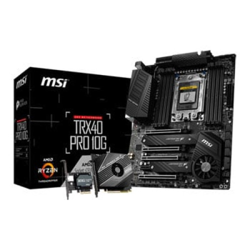 MSI AMD Threadripper TRX40 Pro 10G PCIe 4.0 ATX Motherboard