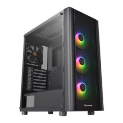 Thermaltake V250 TG ARGB Tempered Glass Mid Tower Gaming Case with 3x