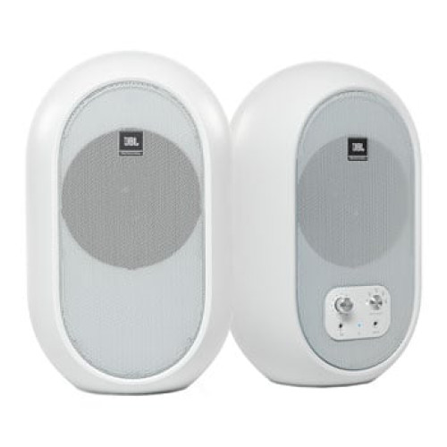 JBL 104-BT White Desktop Monitors with Bluetooth