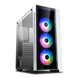 DEEPCOOL MATREXX 55 V3 ADD-RGB 3F White Mid Tower Tempered Glass PC Ga