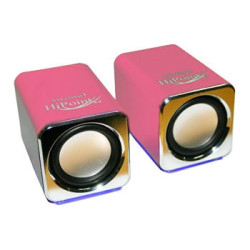 Xclio Digital Mini Stereo Aluminium Speakers Built in Sound Card Turqi