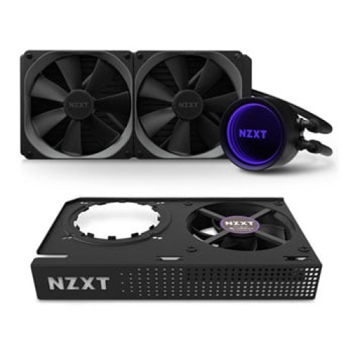 NZXT Kraken X63 RGB 280mm AIO CPU Cooler & Kraken G12 GPU Mounting Kit