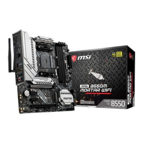 MSI AMD B550 MAG MORTAR WIFI Micro-ATX Motherboard