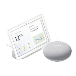 Google Nest Hub w/Google Nest Mini