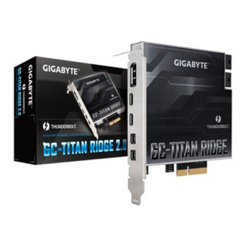 Gigabyte Titan Ridge Rev.2.0 Thunderbolt 3 PCIe Add In Card