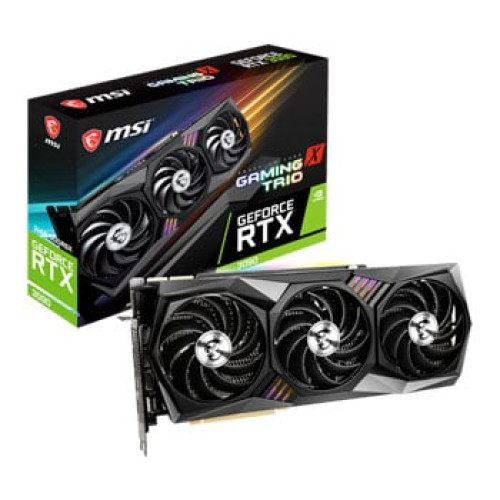 MSI NVIDIA GeForce RTX 3090 24GB GAMING X TRIO Ampere Graphics Card