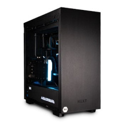 Custom Matte Black Hardline Watercooled Gaming PC with AMD Ryzen 9 595