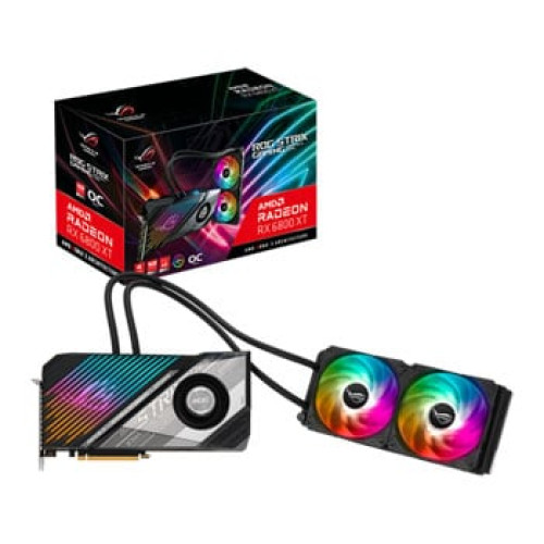 ASUS AMD Radeon RX 6800 XT ROG Strix LC OC 16GB Graphics Card