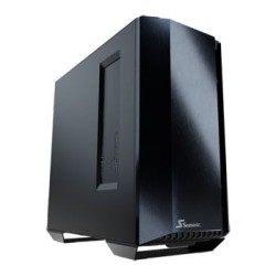 Seasonic SYNCRO Q704 Black Mid Tower Tempered Glass PC Gaming Case w/