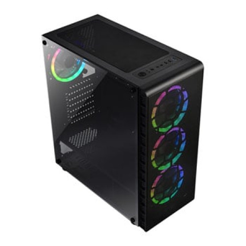 CIT Raider AIR Tempered Glass Midi PC Gaming Case