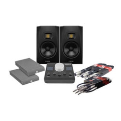 ADAM Audio T7V Speakers, Mackie Big Knob Monitor Controller, Monitor I