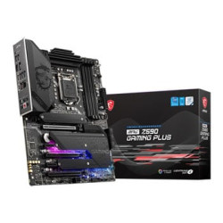 MSI MPG Z590 GAMING PLUS Intel Z590 PCIe 4.0 ATX Motherboard