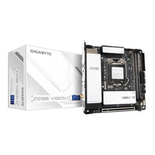 Gigabyte Z590I Vision D Intel Z590 PCIe 4.0 mITX Motherboard