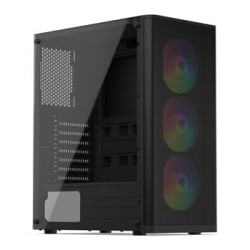 SilentiumPC Ventum VT2 Evo ARGB TG Black Mid Tower PC Case