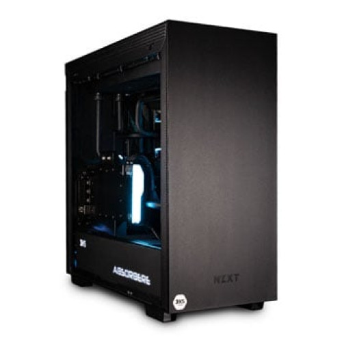 Custom Matte Black Hardline Watercooled Gaming PC with AMD Ryzen 9 595