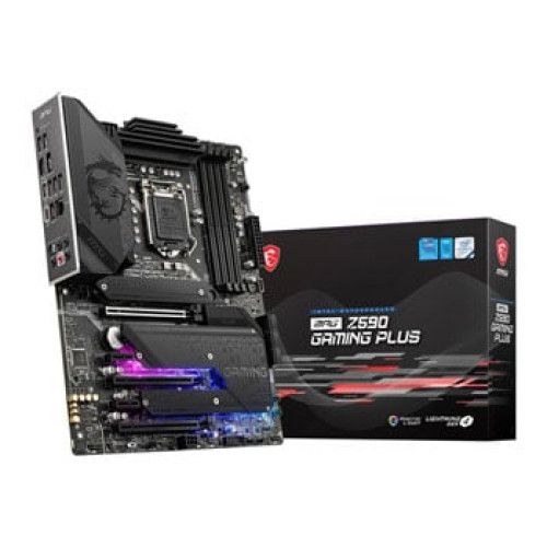 MSI MPG Z590 GAMING PLUS Intel Z590 PCIe 4.0 Open Box ATX Motherboard