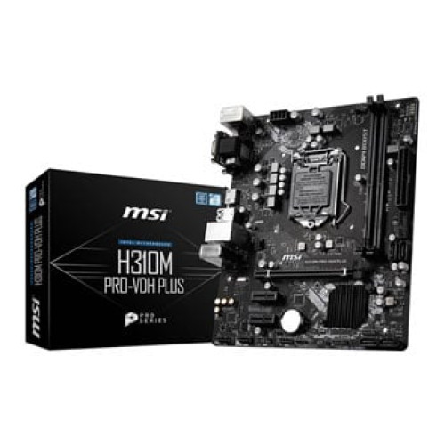 MSI Intel H310M Pro-VDH Plus MicroATX Motherboard