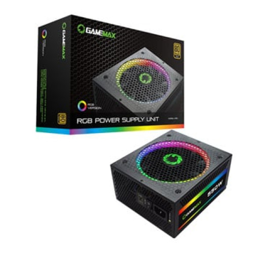 GameMax RGB Series 550W 80+ Gold Power Supply